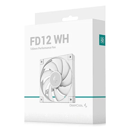 Fan Cooler DeepCool FD12 120mm Blanco - Imagen 2