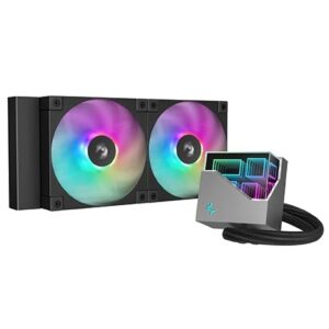 Cooler Líquido DeepCool LT240 ARGB 240mm Negro