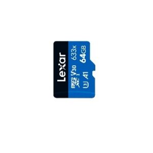 Memoria microSDXC Lexar 64GB 633x UHS-I Blue Series