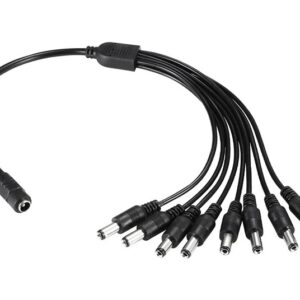 Cable splitter de poder NRG+ 1 a 8 ideal CCTV