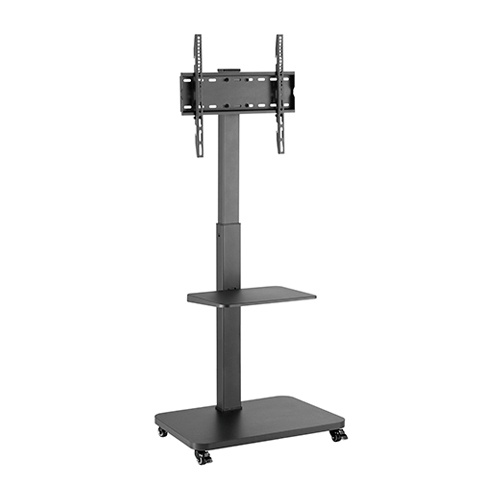 Soporte movil para TV hasta 65" con estante - Imagen 4