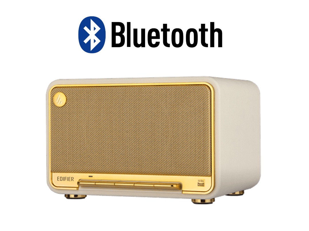 Parlante Portátil Edifier D32 60W Bluetooth 5.3 Retro Blanco - Imagen 2