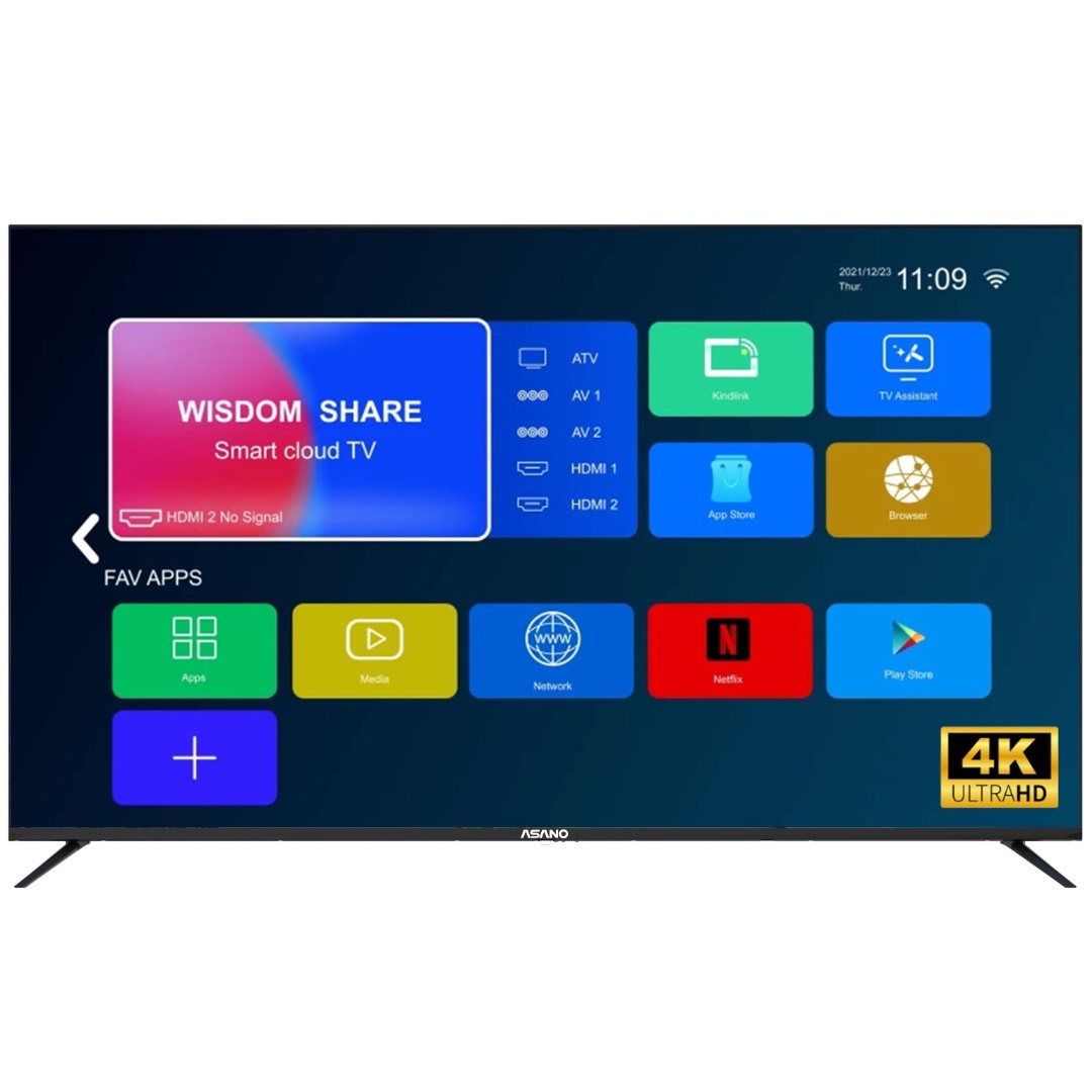 TV LED Asano 65'' 4K sin bordes SMART - Imagen 3