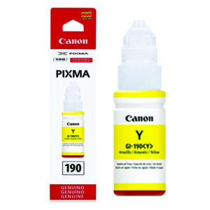 Botella Tinta Canon Gl-190 Amarilla