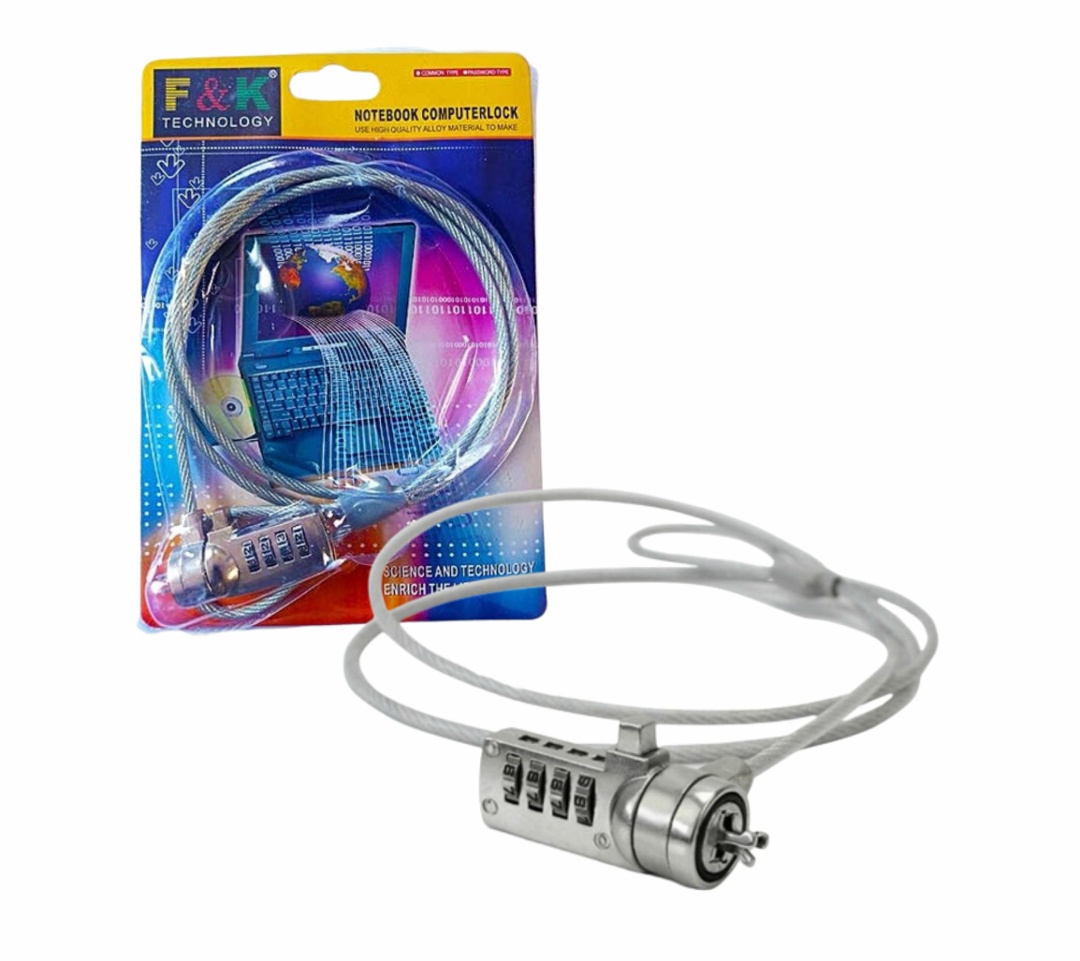 Cable de Seguridad para Notebook con Contraseña de Acero