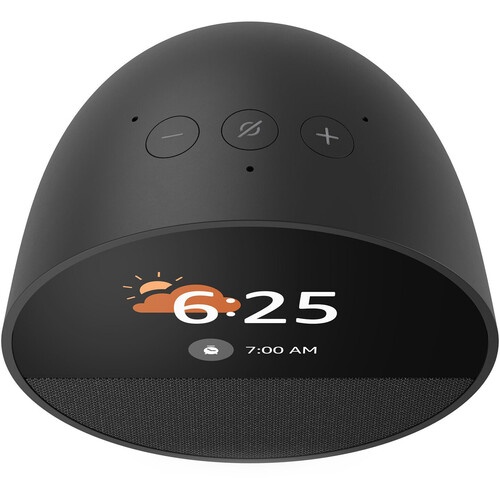 Parlante inteligente y Reloj Amazon Echo Spot negro - Imagen 2