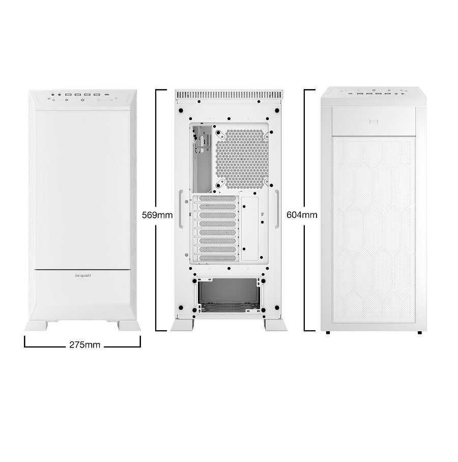 Gabinete be quiet! Dark Base Pro 901 ATX Blanco - Imagen 2