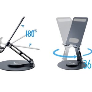 Soporte para celular/tablet Genius gris
