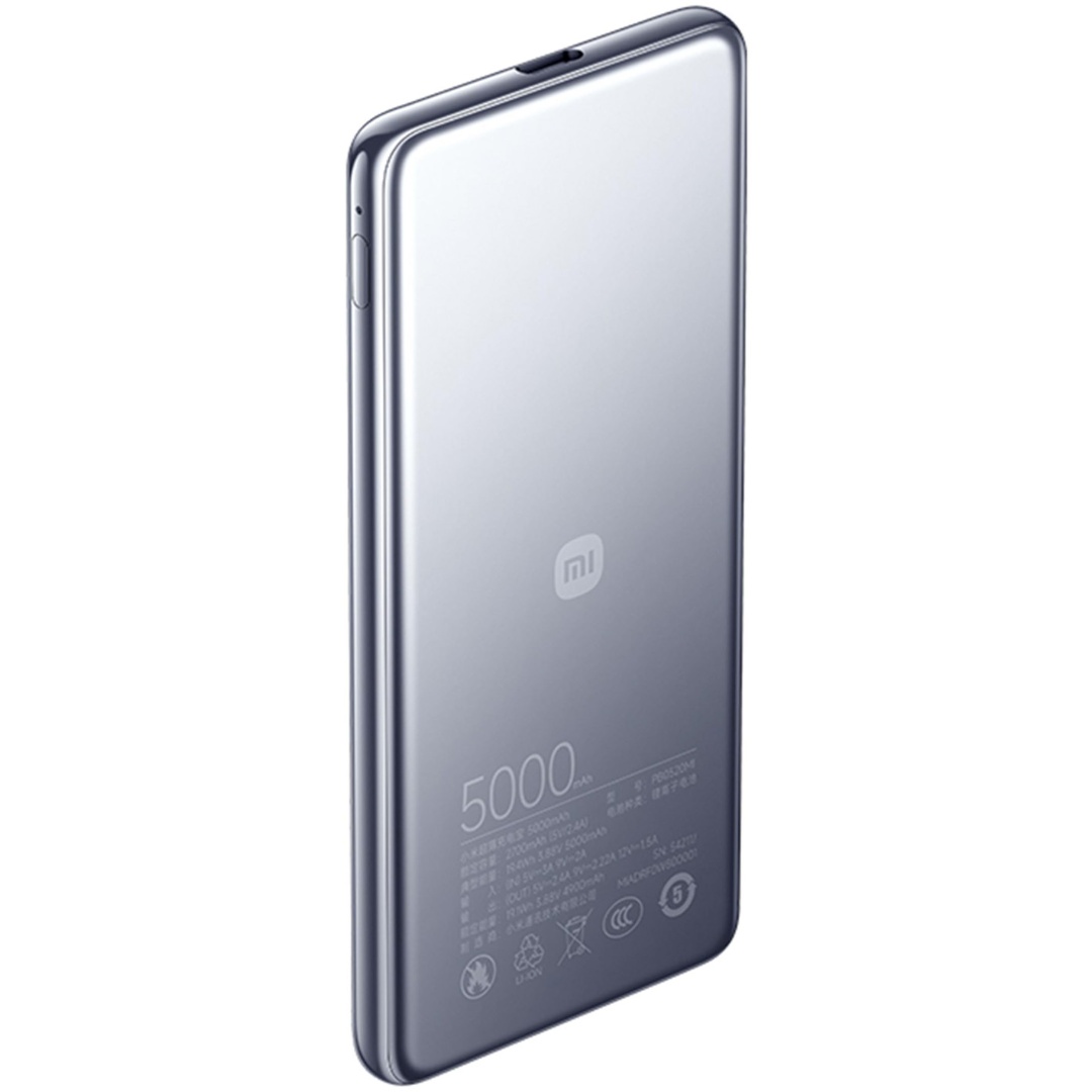 Powerbank Xiaomi Ultra Slim 5000mAh - Imagen 2