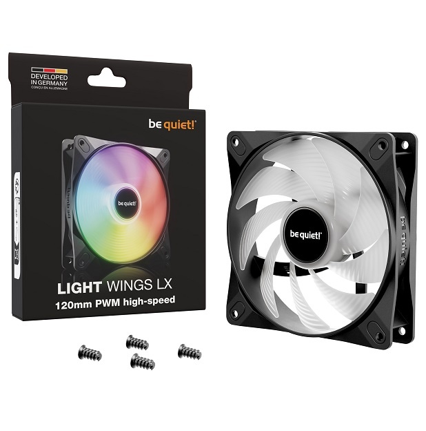 Fan be quiet! Light Wings LX 120mm PWM HS - Imagen 2