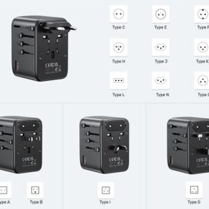 Cargador / Adaptador Universal Unitek 65W