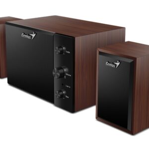 Parlante Genius SW-2.1 350 madera