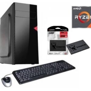 Combo Equipo AMD Ryzen 3 3200G 8GB DDR4 + SSD Kingston 240GB
