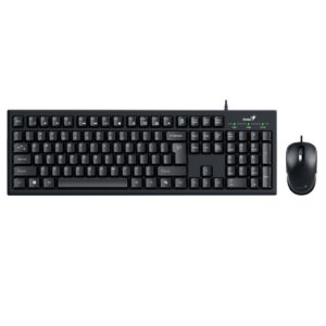 Combo Genius KM-100SE Teclado y Mouse USB Negro