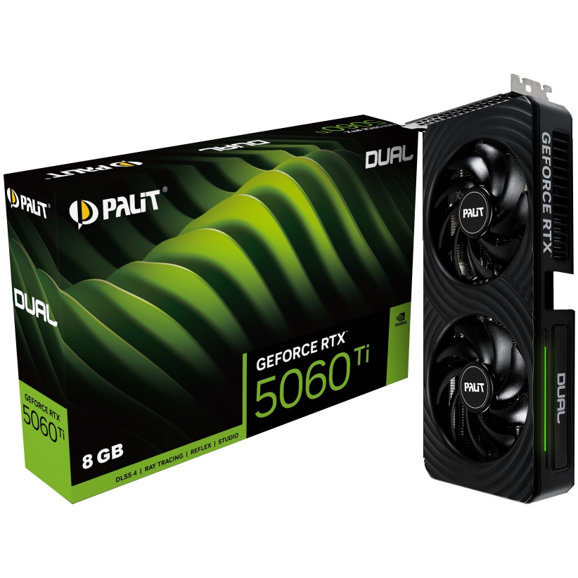 Tarjeta Video Palit RTX 5060Ti Dual 8GB - Imagen 3