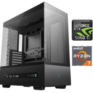 Equipo Gamer Ryzen 7 8700F, 32GB, 1TB, RTX 5060Ti 8GB