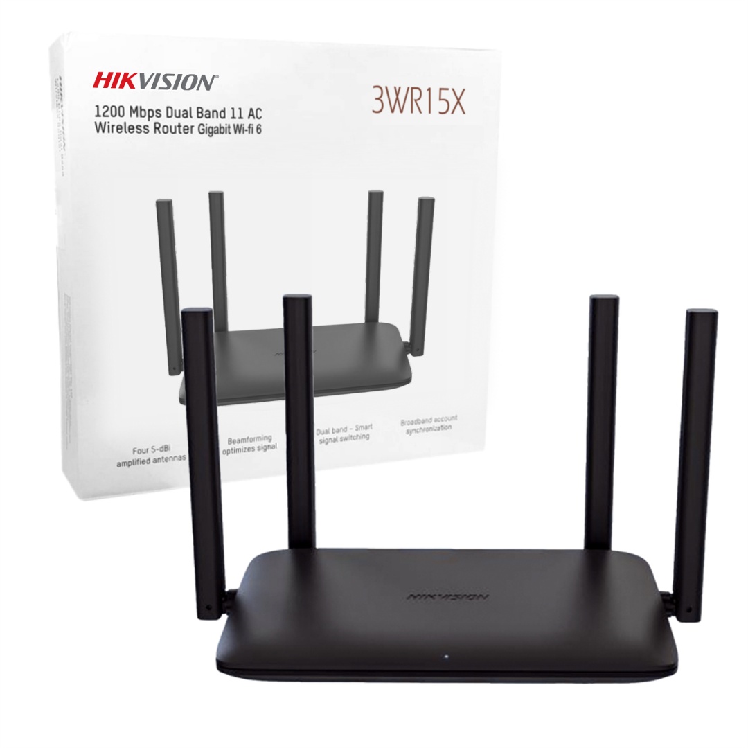 Router Wi-Fi 6 Hikvision AX1500 Gigabit Dual Band - Imagen 2