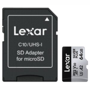 Memoria microSDXC Lexar Professional 64GB Silver Plus