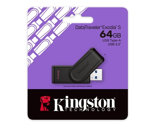Pendrive Kingston Exodia S 64GB USB 3.2 - Imagen 2