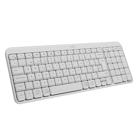 Teclado Logitech K250 Inalámbrico Bluetooth Blanco - Imagen 2