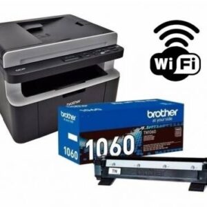 Combo Impresora Láser Brother DCP-1617NW y Toner Original Extra