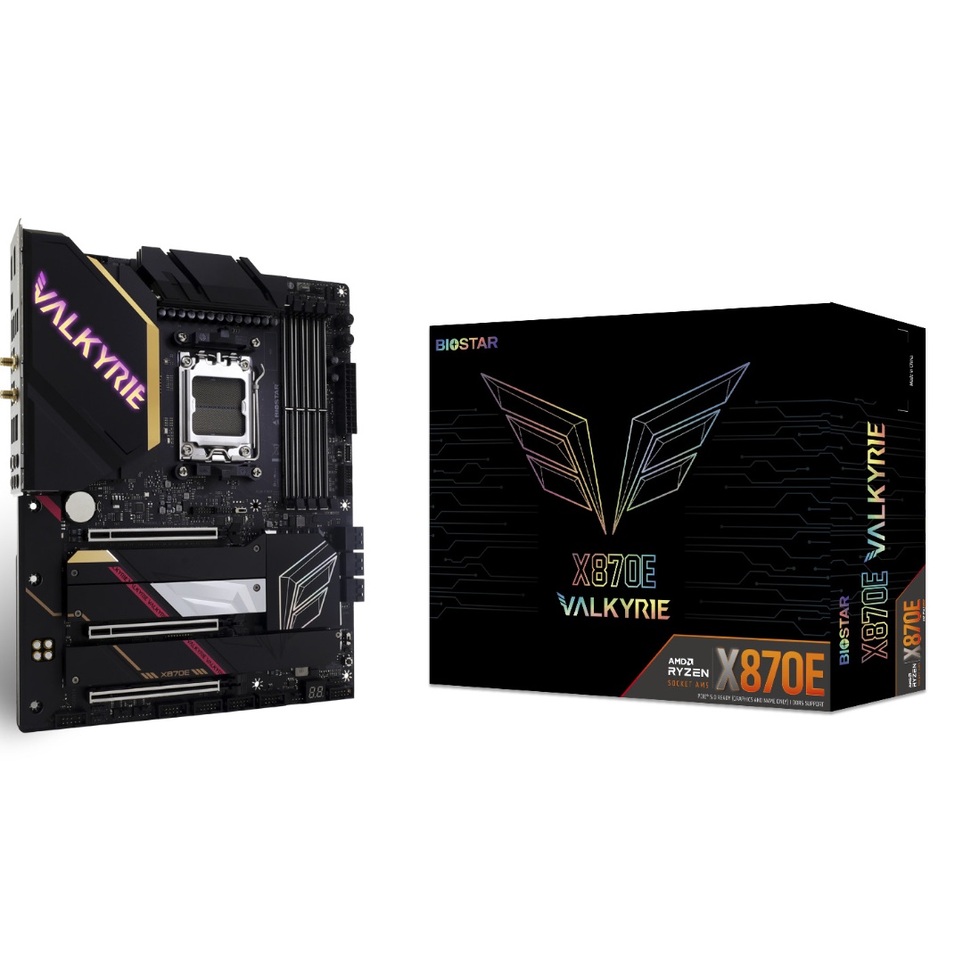 Motherboard BioStar X870E VALKYRIE AM5 DDR5 ATX - Imagen 2