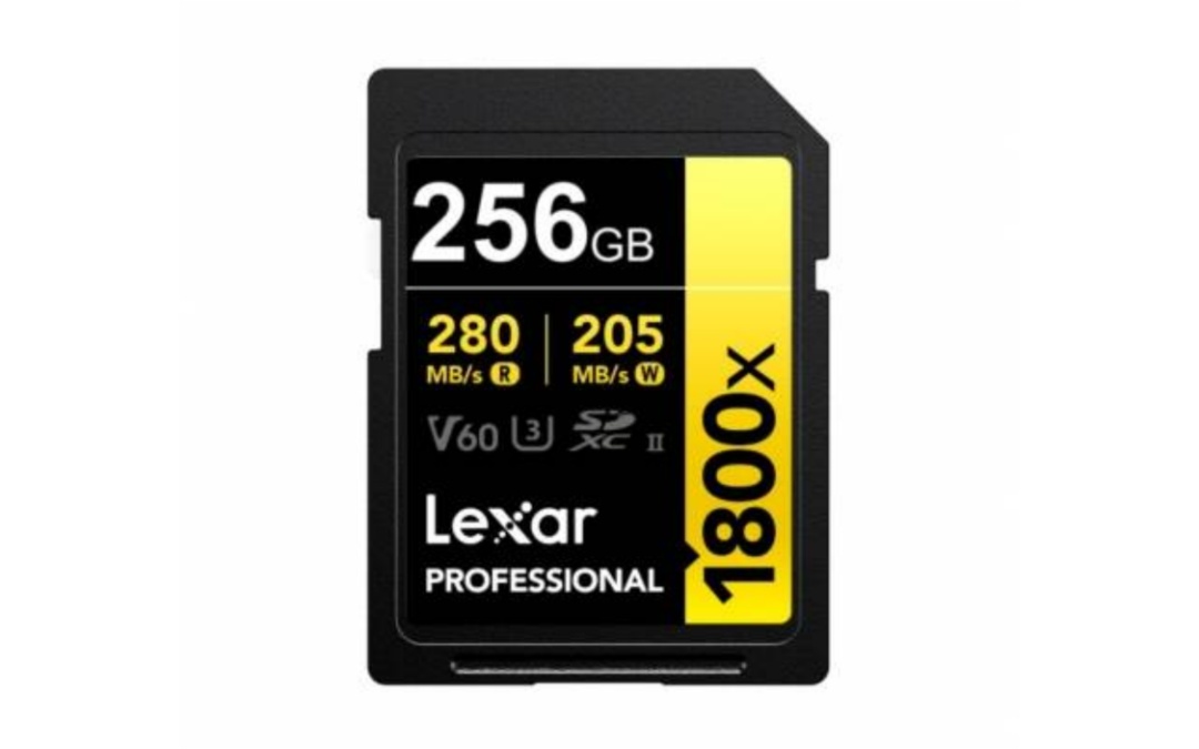 Memoria SDXC Lexar Pro 1800X 256GB UHS-II Gold Series - Imagen 2