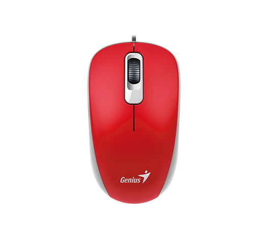 Mouse Genius DX-110 USB Rojo - Imagen 2