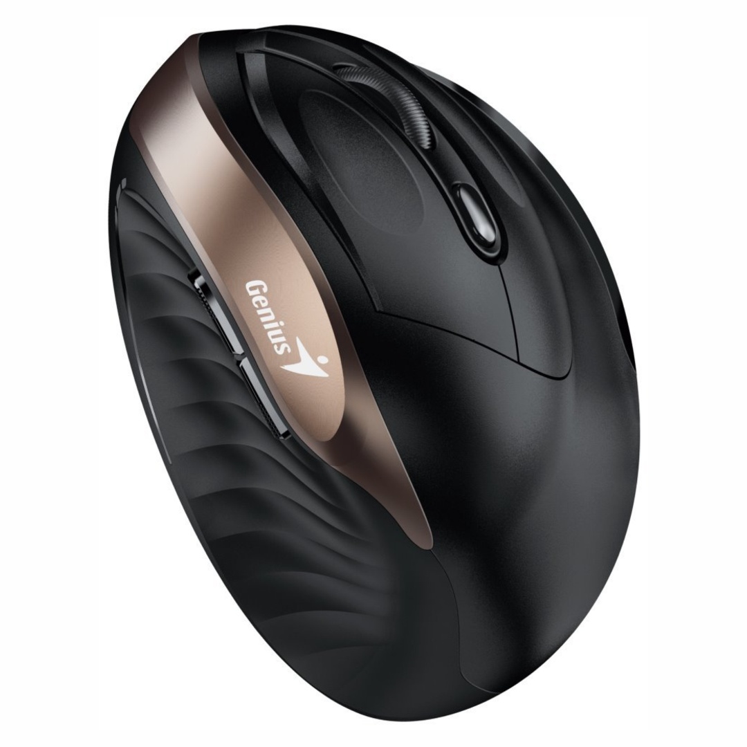 Mouse Genius Ergo inalámbrico dorado - Imagen 2