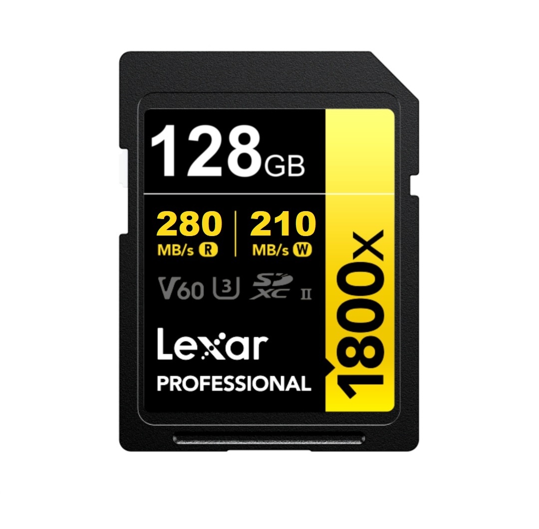Memoria SDXC Lexar Pro 1800X 128GB UHS-II Gold Series - Imagen 2
