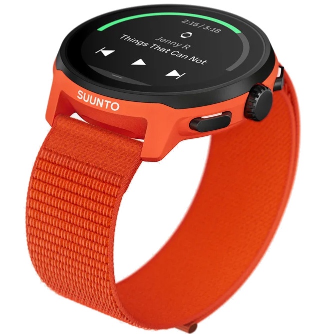 Reloj Smartwatch Suunto Run textil naranja - Imagen 2
