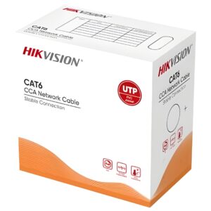 Cable UTP Hikvision Cat6 305m Gris CCA