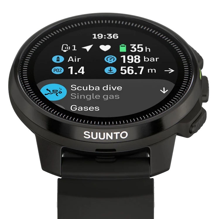 Reloj de Buceo y Smartwatch Suunto Ocean negro - Imagen 3