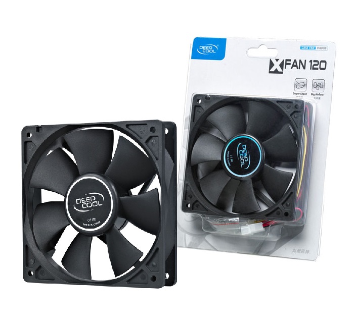 Fan Cooler DeepCool XFAN 120 12cm Negro - Imagen 2