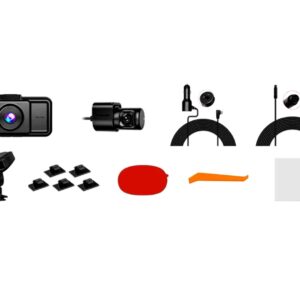 Dashcam Redtiger A6 3 Canales 4K/2.5K WiFi GPS Pantalla Táctil