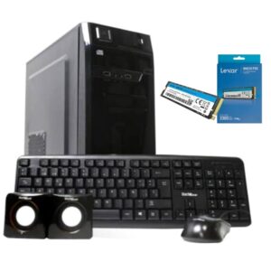 Equipo Intel Core i7 16GB DDR5 + SSD Lexar 500GB NVMe