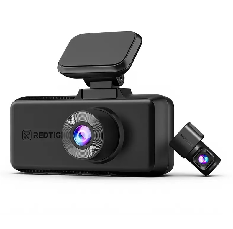 Dashcam Redtiger F17 4K Triple Canal GPS WiFi - Imagen 3