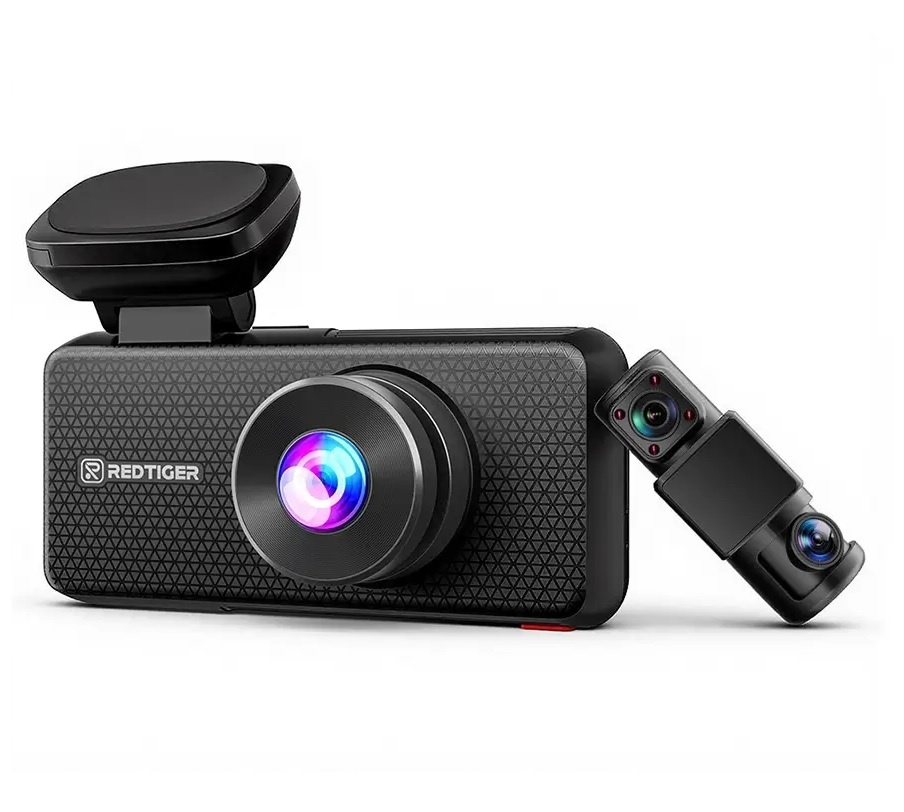 Dashcam Redtiger F17 PLUS 2.7K Quad Canal GPS WiFi - Imagen 4