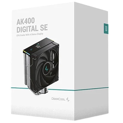 Fan Cooler DeepCool AK400 Digital SE Negro con Display - Imagen 2