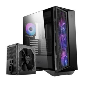 Gabinete MSI Gungnir ARGB + Fuente MAG 550W 80 Plus Bronze