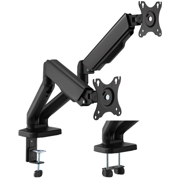 Soporte de escritorio Brateck para dos monitores 17"-32" - Imagen 2
