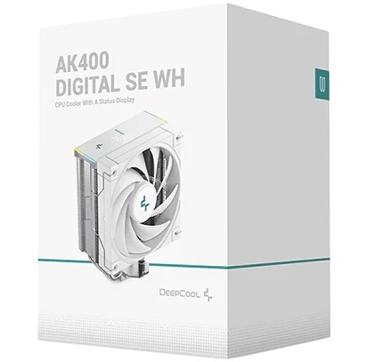 Fan Cooler DeepCool AK400 Digital SE Blanco con Display - Imagen 2
