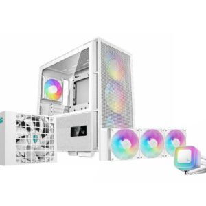 Combo DeepCool CH560 Digital, PS750G Gold, LE360 V2 RGB Blanco