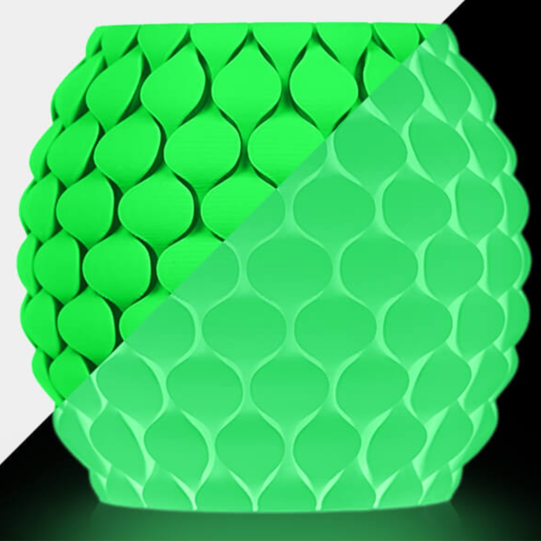 Filamento Sunlu PETG Glow 1.75mm verde