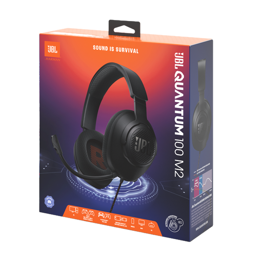 Audífonos Gaming JBL Quantum 100M2 con Micrófono Desmontable - Imagen 4