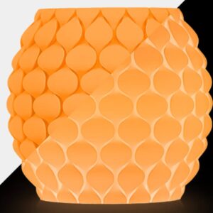 Filamento Sunlu PLA Fosforescente 1.75mm naranja