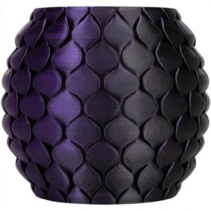 Filamento Sunlu Silk PLA+ Dual Negro Morado