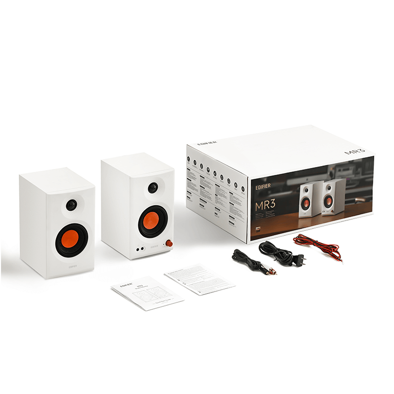 Monitores Edifier MR3 Estudio Bluetooth 36W Blanco - Imagen 3