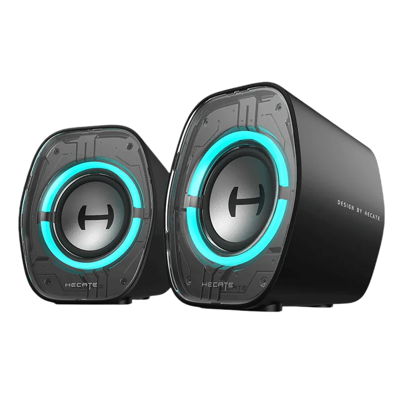Parlantes Gaming Edifier G1000 II 2.0 con RGB Negro - Imagen 3