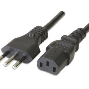 Cable de poder 3 en linea 1,2m